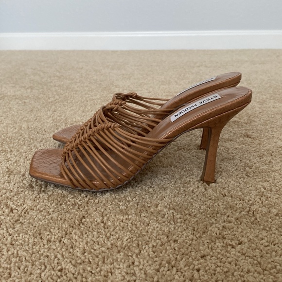 Steve Madden high heel slip on sandals - Picture 4 of 5